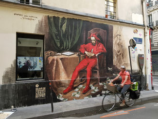 Fresco Contemplations of the Red Jester