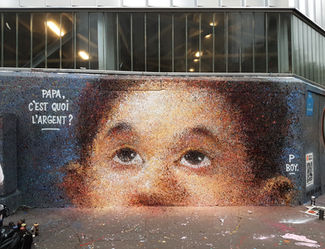 Fresque Papa, c'est quoi l'argent ?