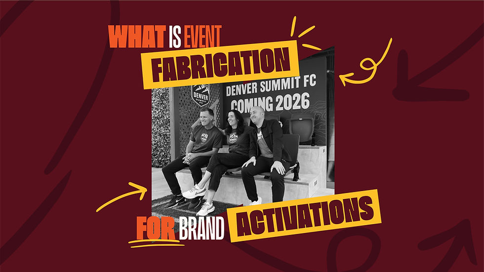 What Is Event Fabrication for Brand Activations?