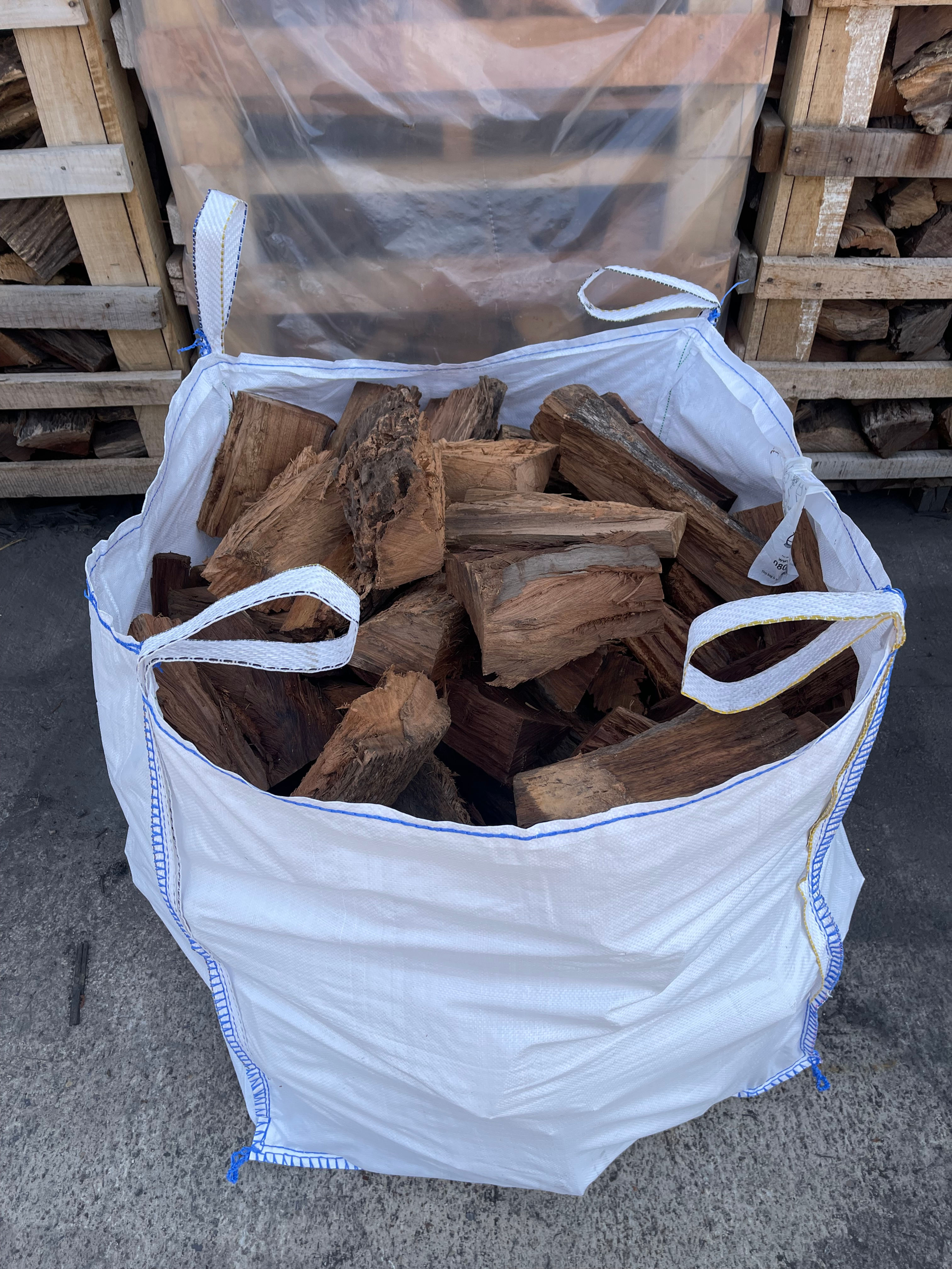bulk bag mixed kiln dried hardwood logs