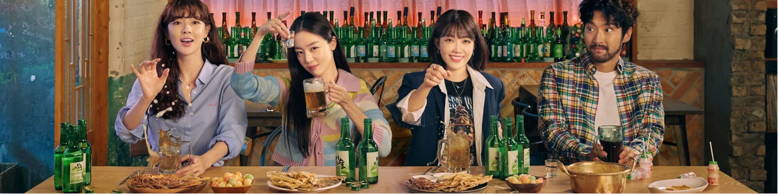 Arranged Food and Objects