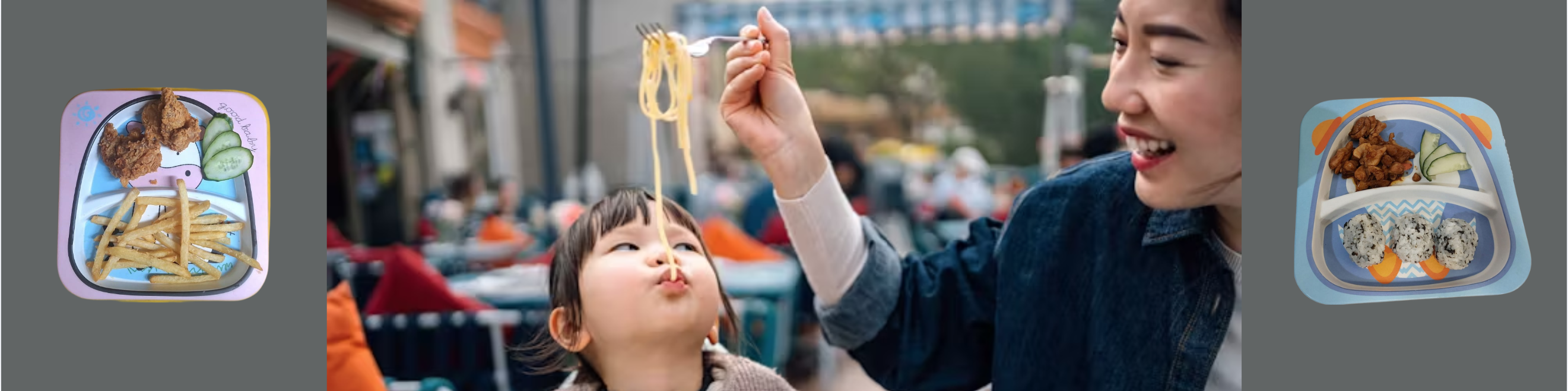 Arranged Food and Objects