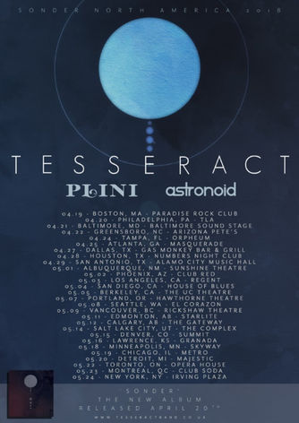 METAL LIVE: Tesseract & Plini
