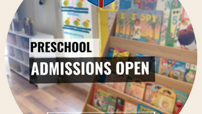 We have now started our preschool intake.
