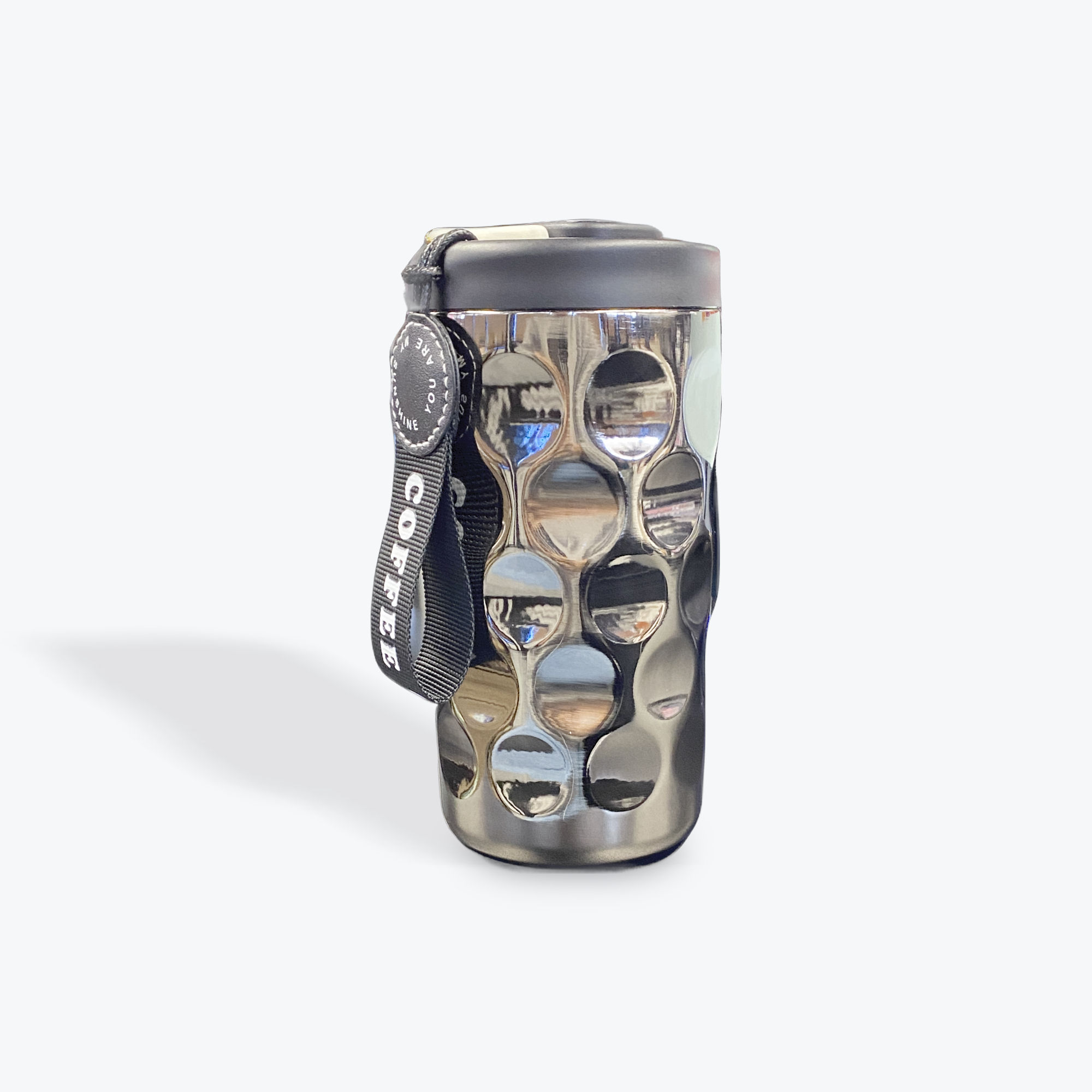 Steel Thermos Cup - Black