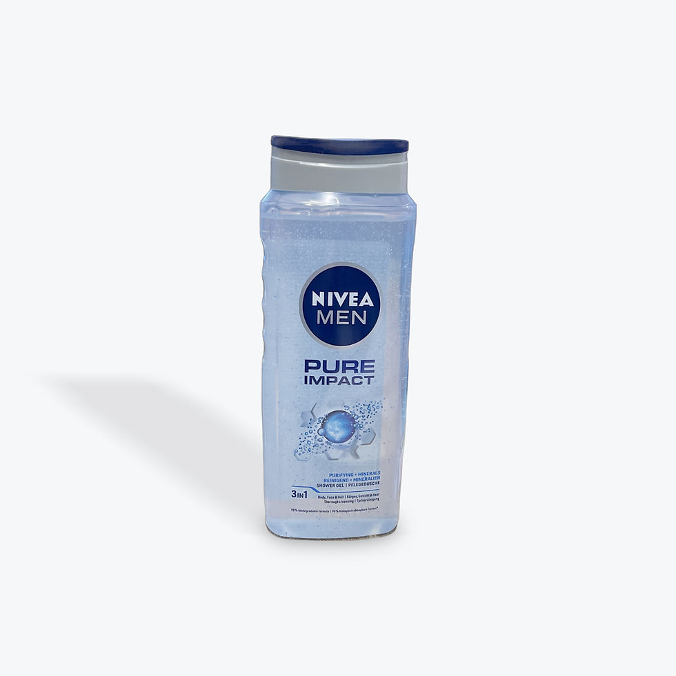 NIVEA Pure Impact Shower Gel, 500 ml