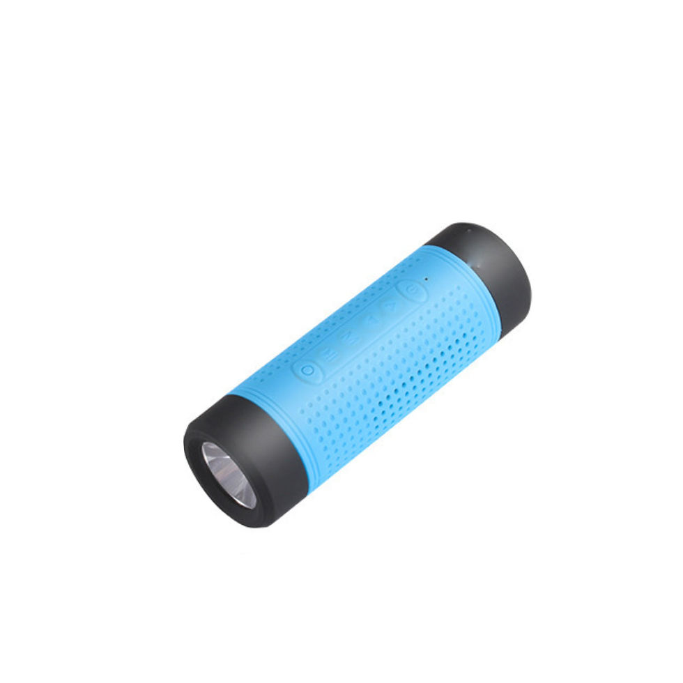 Thumbnail: Cyclist's Bluetooth Speaker-Light Combo