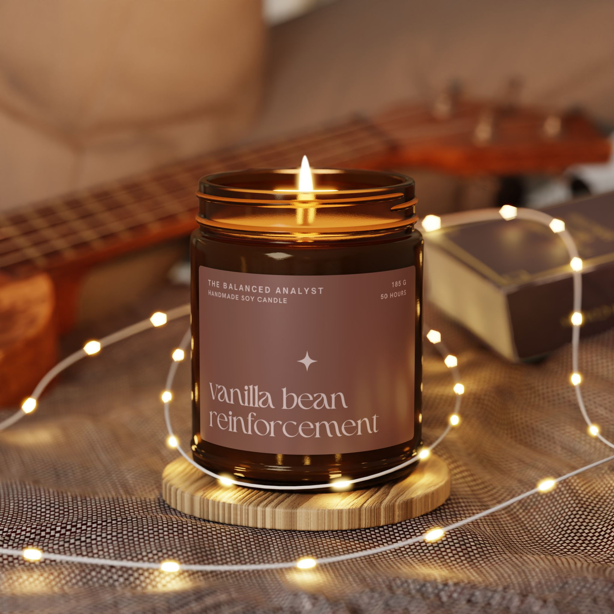 Vanilla Bean Reinforcement | Scented Soy Candle 