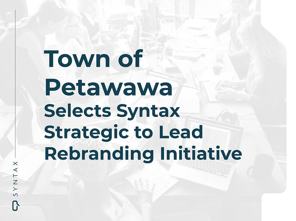Town of Petawawa Selects Syntax Strategic to Lead Rebranding Initiative