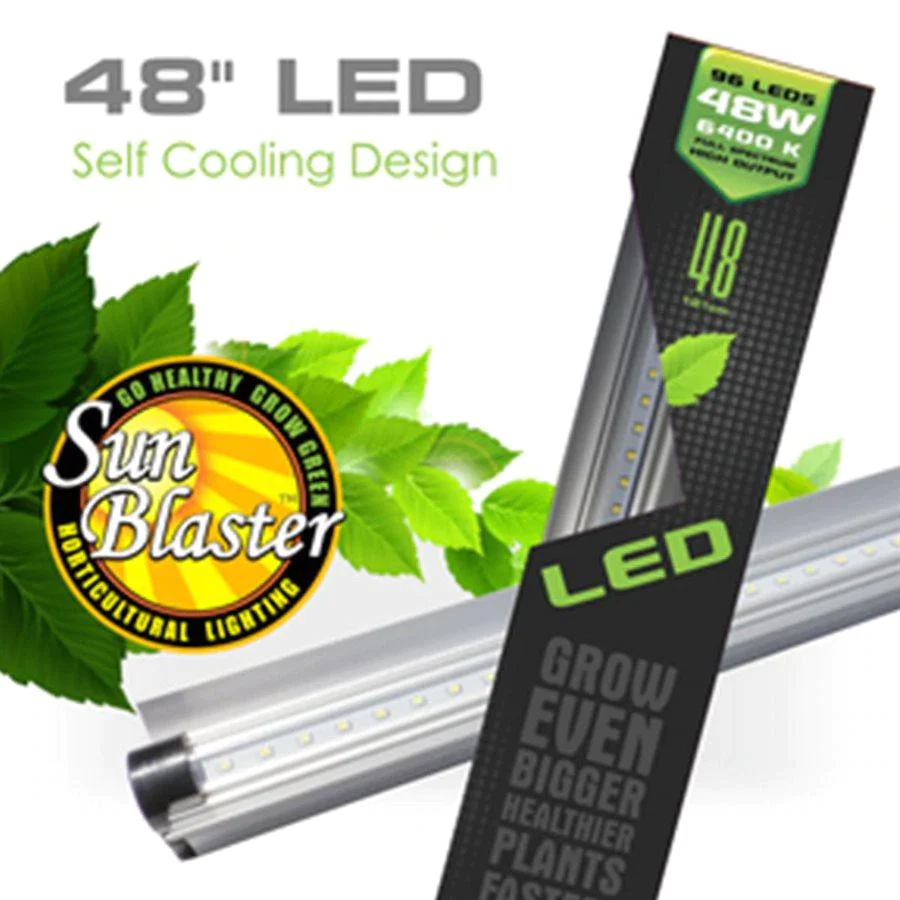 48" SunBlaster High Output 96-LED 6400K 48W Strip Light