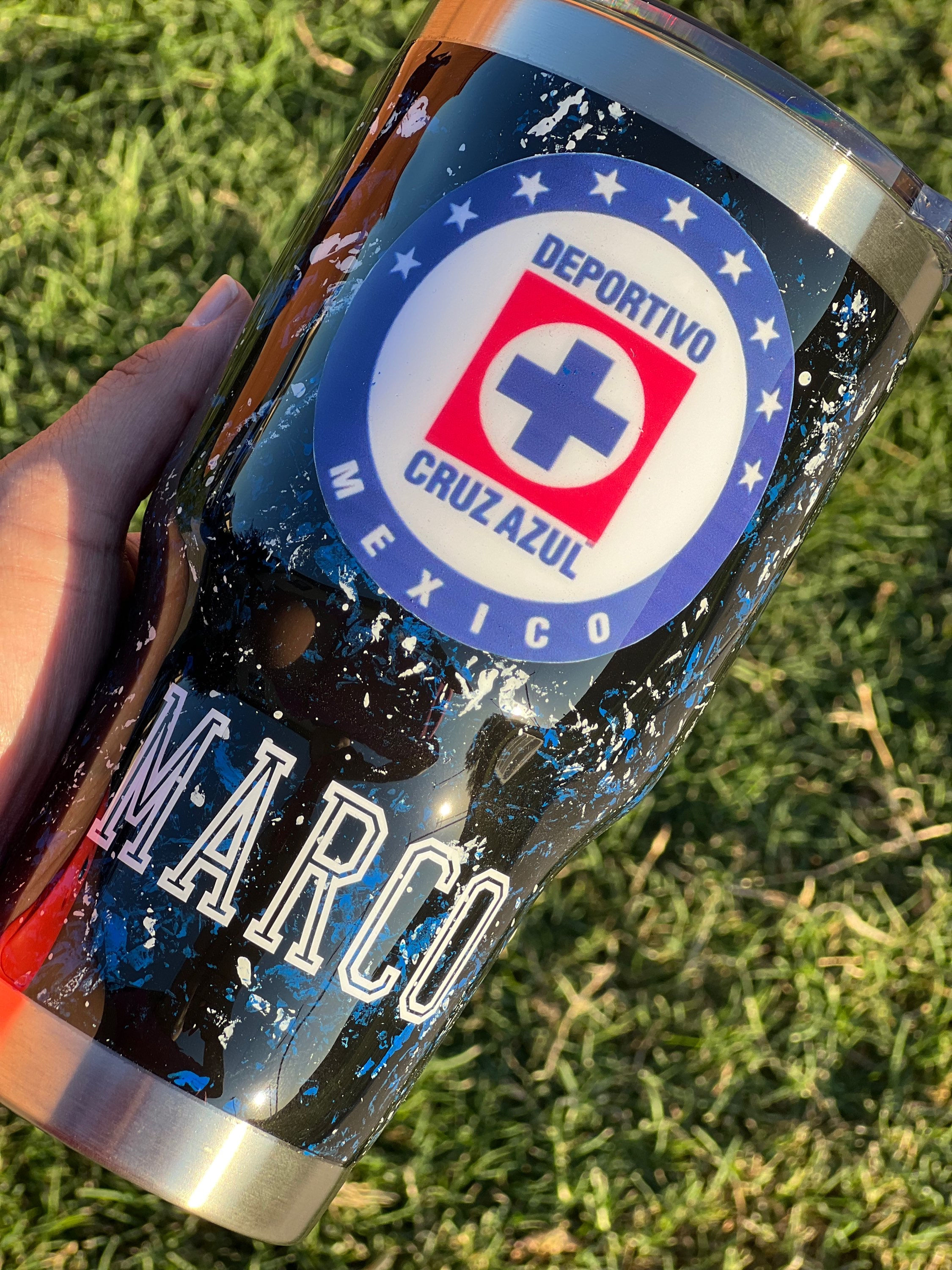 Deportivo Cruz Azul Logo Yeti Tumbler