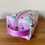 Thumbnail: Vinyl Makeup Pouch Purple Floral