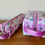 Thumbnail: Vinyl Makeup Pouch Purple Floral