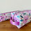Thumbnail: Vinyl Makeup Pouch Purple Floral