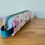 Thumbnail: Vinyl Makeup Pouch Purple Floral