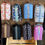 Thumbnail: Vinyl Makeup Pouch Blue Moths