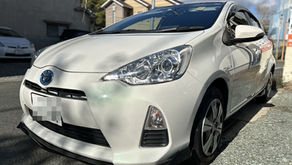 I様 トヨタ アクア 中古車納車