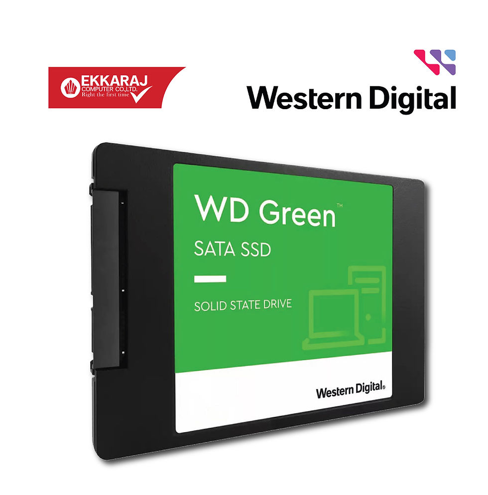 ภาพขนาดย่อ: เมมเมอรี้ การ์ด WD GREEN SSD 3D NAND 480GB WDS480G3G0A / WE0362 / EKC