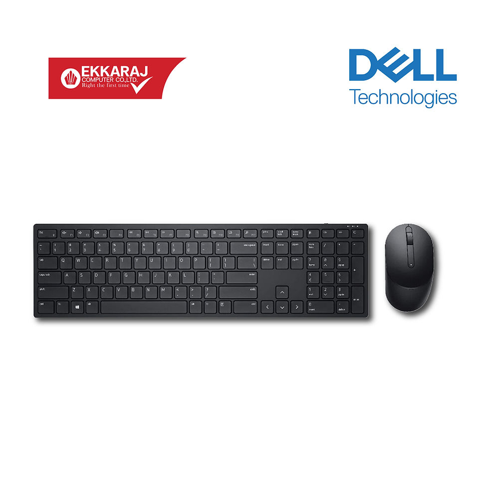 คีย์บอร์ด + เมาส์ DELL KM5221W#SNS580-AJOD PRO KEY+MOUSE-01