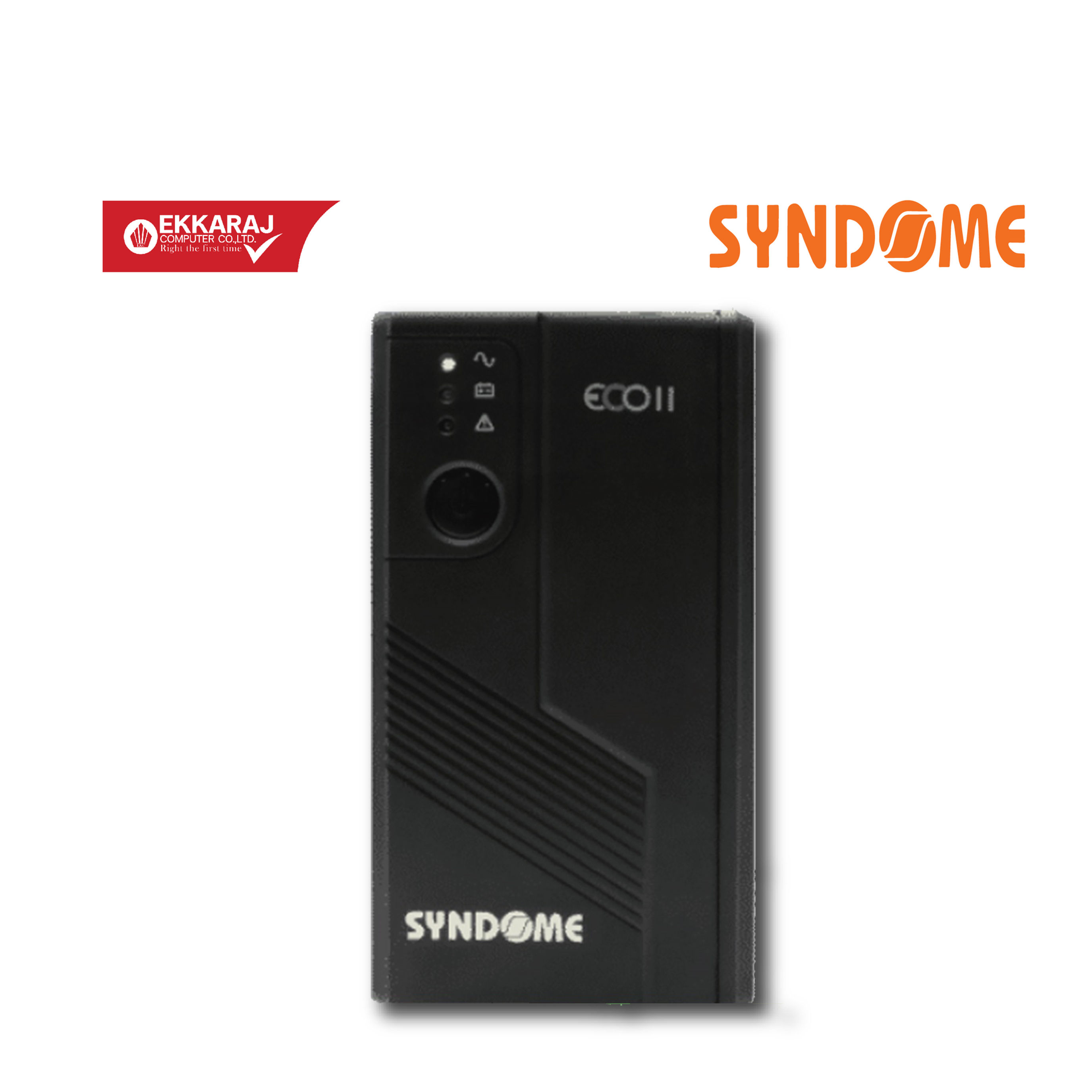 : เครื่องสำรองไฟ SYNDOME UPS /ECO II*800/ 800VA/360W (1SYN63) EKC