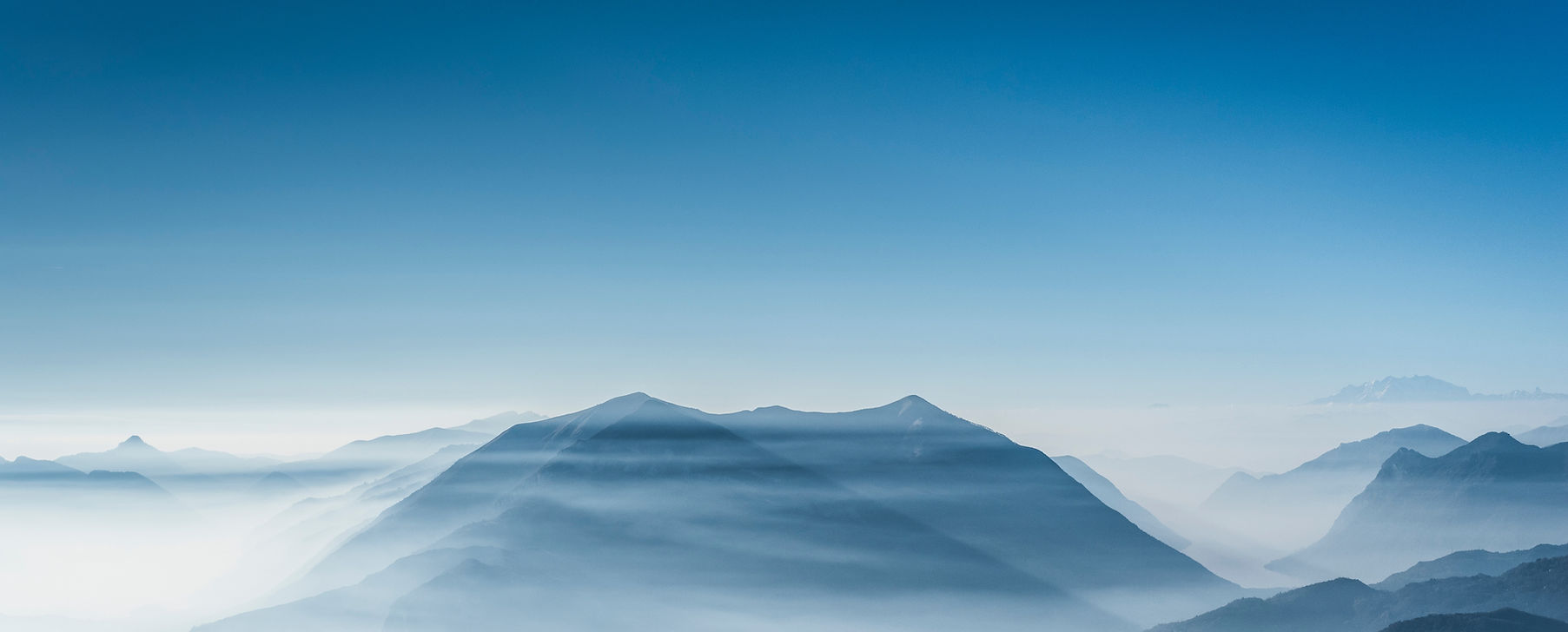 Mountains in Clouds