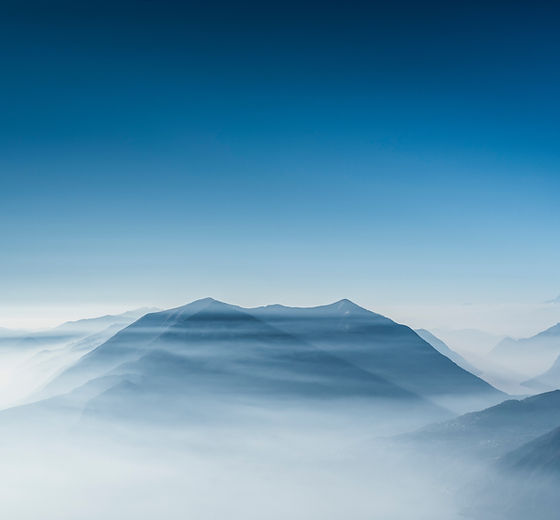 Mountains in Clouds