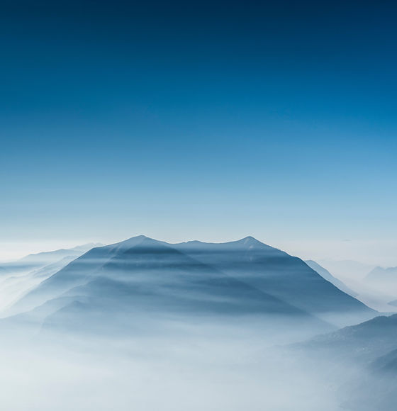 Mountains in Clouds