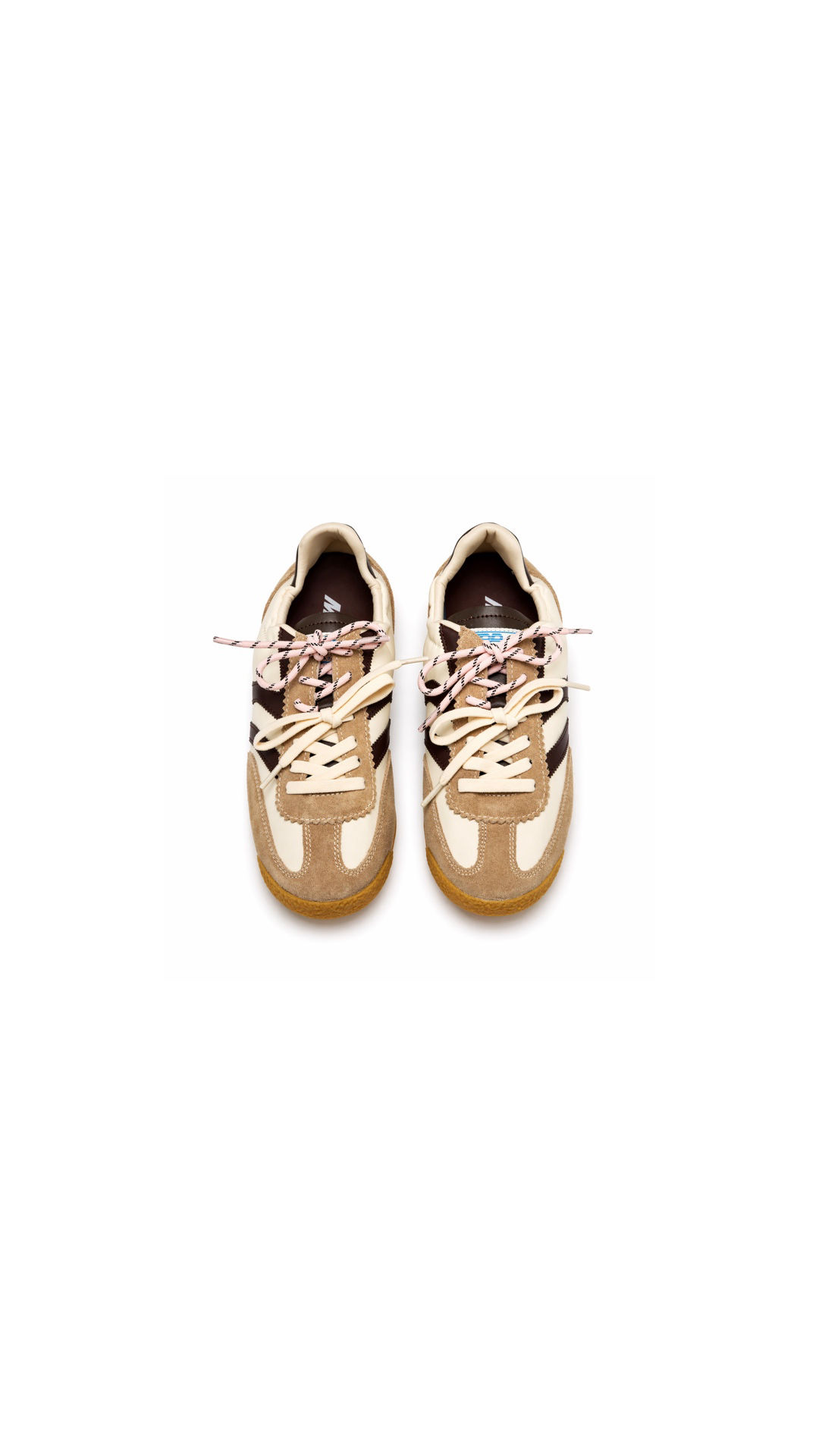 BASKET MELROSE BORDEAUX/BEIGE