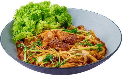 Lion Mane Teriyaki Stir-fried Udon