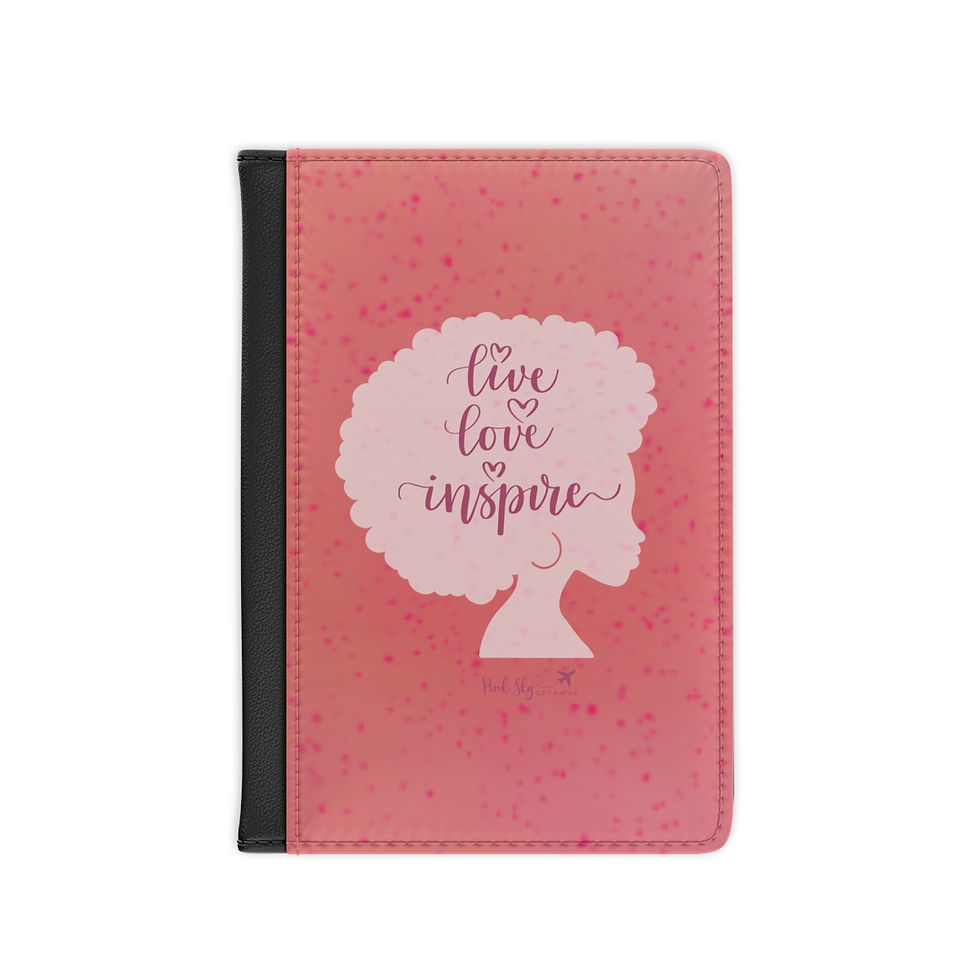 Live Love Inspire Passport Cover