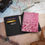 Thumbnail: Pink Sparkle Print Passport Cover