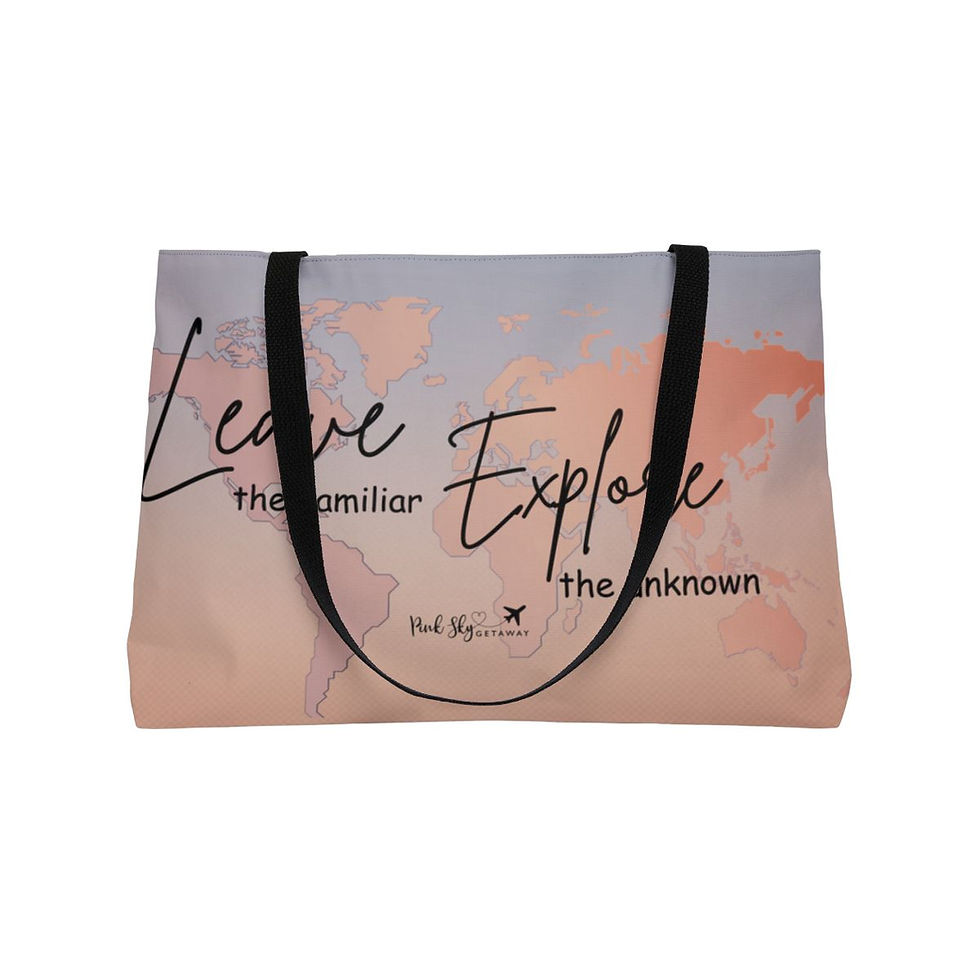 Thumbnail: World Map Weekender Tote Bag