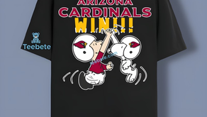 Snoopy Woodstock Celebrate Victory Arizona Cardinals Win Shirt Vintage