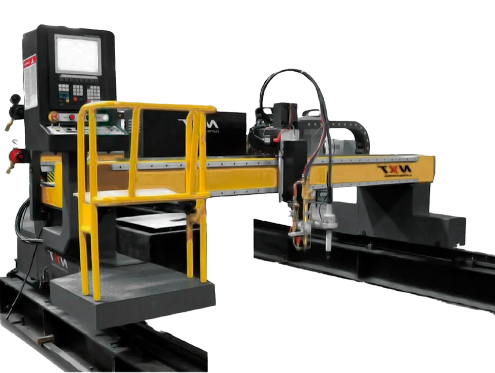 Mesa CNC para corte de placa metálica con control automático