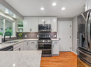 Bright updated kitchen