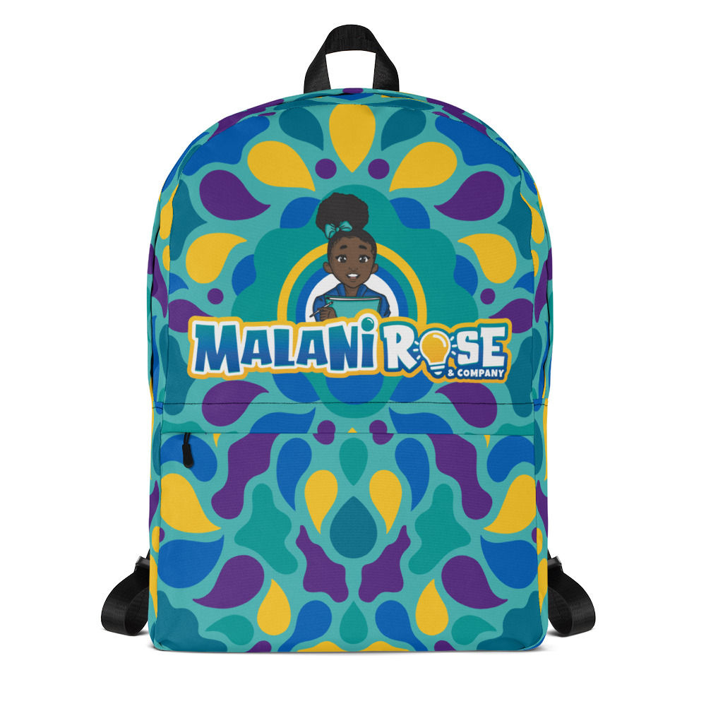 Malani Rose Color Splash Backpack - Teal