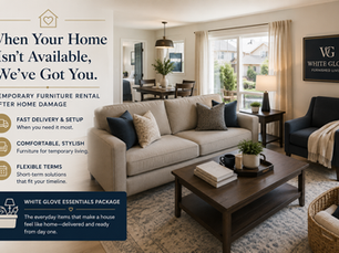 Temporary Furniture Rental After Home Damage Made Simple