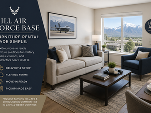 Furniture Rental Near Hill Air Force Base: A Simpler Way to Settle In