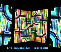 Life is A Maze Painting Series by Taskin Butt