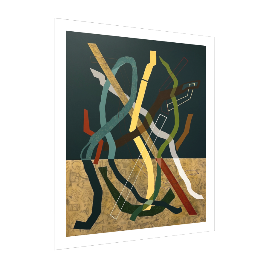 Thumbnail: GREEN FOREST - Fine Art Print (Unframed)
