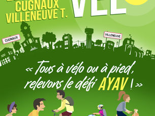 Journée spéciale AYAV 2025 - Tous à vélo ou à pied dans nos déplacements quotidiens 