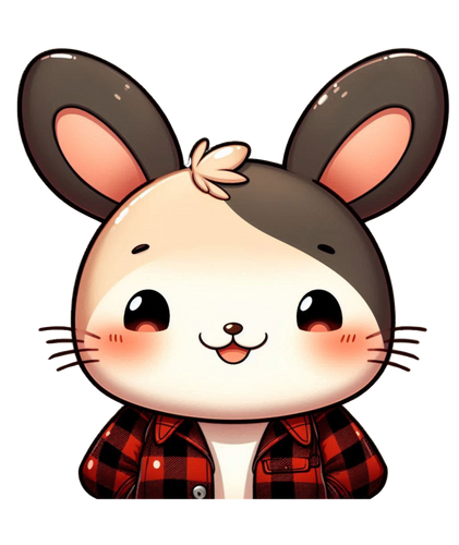 うさぎ絵 CECIL モノグラム長財布 うさぎ | うさぎセレクトショップ森音