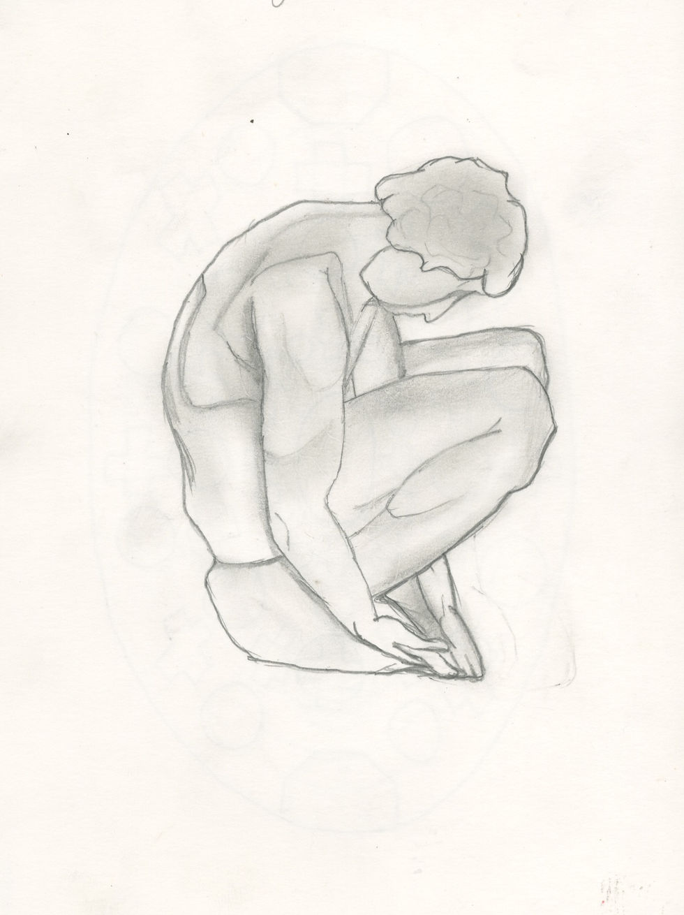 Crouching Boy