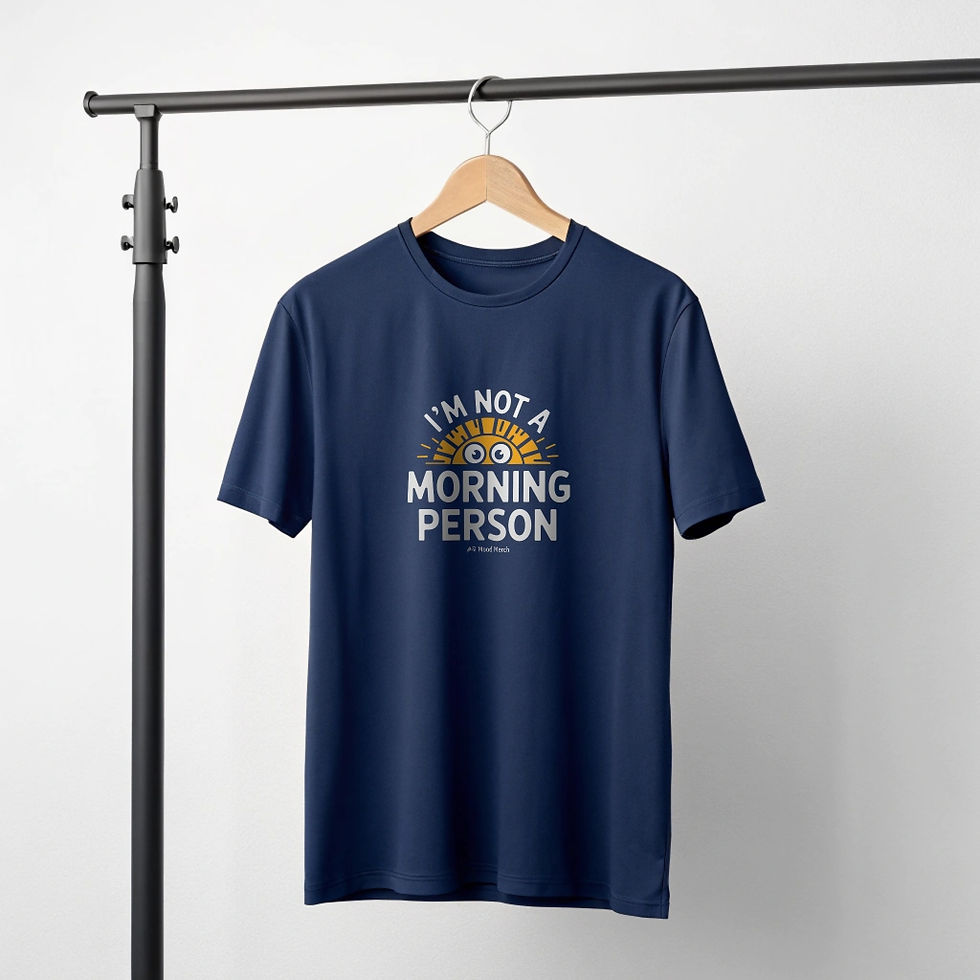 Thumbnail: Not a Morning person - Men's T-shirt