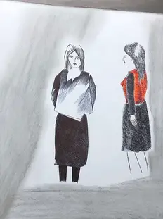 Œuvre de Fabrice Anneron intitulée FA 05 à la Galerie d'art contemporain ‘The Muisca’ à Paris