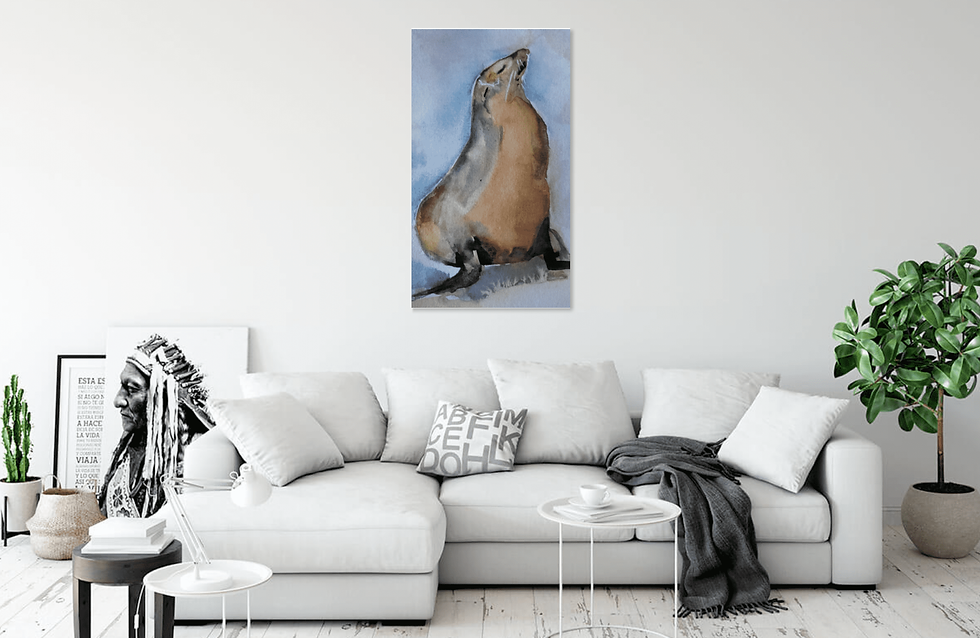 The Muisca Gallery – Cathy Dode – Terre – Phoque