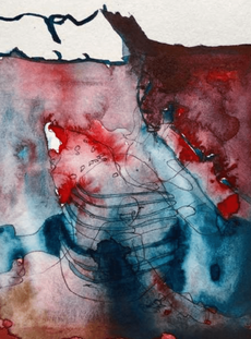 Œuvre de Laure Badufle intitulée BIOGRAPHY 4 exposée à la Galerie d'art contemporain ‘The Muisca’ à Paris