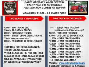 Benefit Truck & Tractor Pull