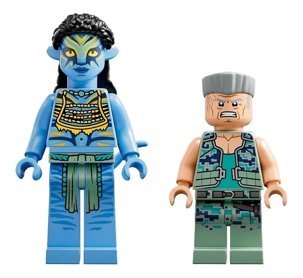 Miniatura: Lego Avatar - Neytiri E Thanator Vs Quaritch Em Amp Suit