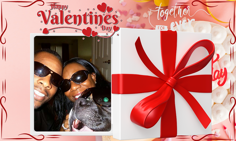 Valentine's Day photos slate